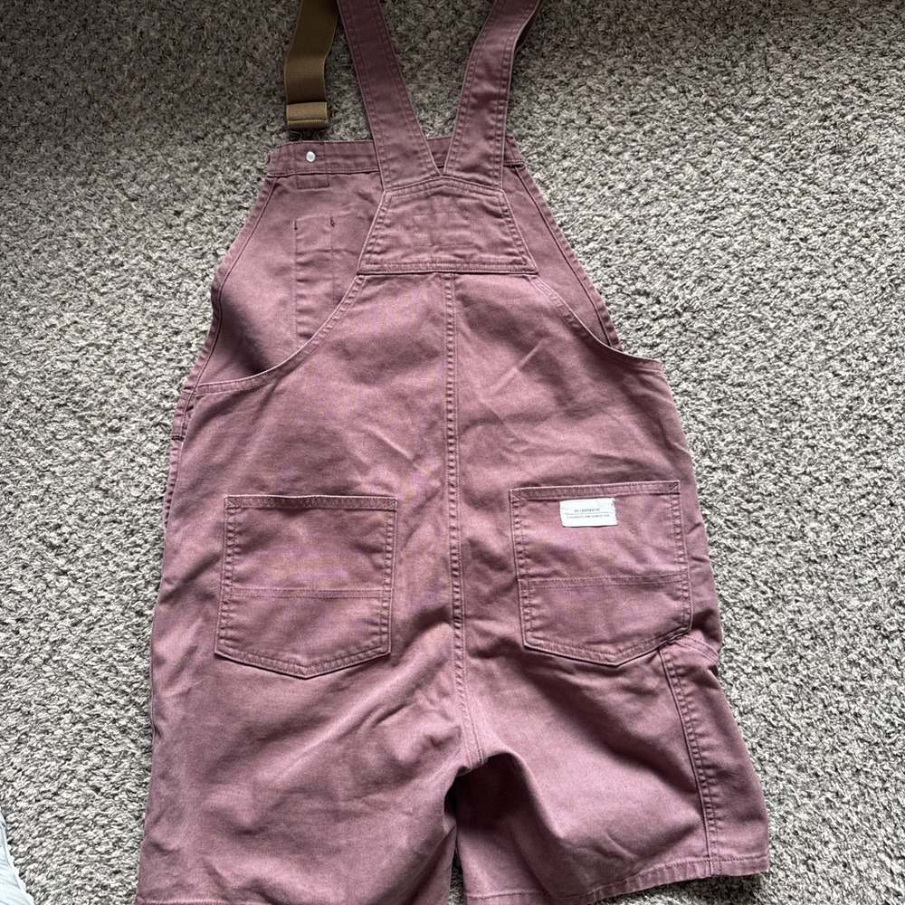 REI Co-op Trailsmith Short Overalls Women's Size 8 Canyon Dusk Shortalls - Picture 8 of 9